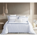 Conjunto de cama branco conjunto de cama de hotel branco